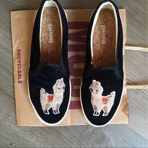 Soludos 🐑lama🐑 slip on ❤